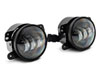 Raxiom j130811 | 07-22 Jeep Wrangler JK/JL Axial Series Tri-Bar LED Fog Lights- White; 2007-2022 Alternate Image 1