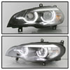 SPYDER 5085481 | Spyder 07-10 BMW X5 E70 (HID Models Only) Projector Headlights - Black PRO-YD-BMWE7007-AFSHID-BK; 2007-2010 Alternate Image 6