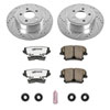 PowerStop k1720-26 | Power Stop 05-19 Chrysler 300 Rear Z26 Street Warrior Brake Kit; 2005-2019 Alternate Image 2