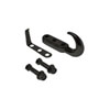 Rampage 7605 | 1945-1949 Jeep CJ2A Tow Hook Kit - Black; 1949-1949 Alternate Image 1