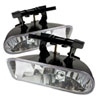 SPYDER 5025487 | Spyder GMC Sierra 1500HD/2500HD/3500/C3 OEM Fog Lights (No Switch) - Clear - (FL-CL-GMCY99-C); 2001-2002 Alternate Image 1