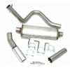 JBA 40-2501 | 99-05 Ford Excursion 5.4L/6.8L 409SS Pass Side Single Exit Cat-Back Exhaust; 1999-2005 Alternate Image 2