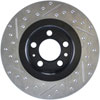 Stoptech 127.33054L | StopTech Volkswagen Jetta Sport Drilled/Slotted Rotor, Front Left; 1998-2015 Alternate Image 3