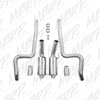 MBRP s7269409 | 05-09 Ford Shelby GT500 / GT Dual Split Rear Street Version 4in Tips T409 Exhaust System; 2005-2009 Alternate Image 5