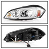 SPYDER 5086686 | Spyder 06-13 Chevy Impala / 06-07 Chevy Monte Carlo Projector Headlights - Light Bar - Chrome; 2006-2013 Alternate Image 2