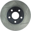 Stoptech 126.62034SL | StopTech Pontiac Grand Am Sport Slotted Brake Rotor, Front Left; 1990-1998 Alternate Image 2