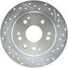 Stoptech 227.40061L | StopTech Honda Element Select Sport Drilled/Slotted Rotor, Rear Left; 2003-2011 Alternate Image 1