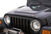 AVS 322091 | 87-06 Jeep Wrangler Aeroskin Low Profile Acrylic Hood Shield - Smoke; 1987-2006 Alternate Image 2