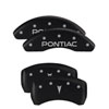 MGP 17213FMGPBK | MGP Front set 2 Caliper Covers Engraved Front MGP Black finish silver ch; 2012-2012 Alternate Image 4