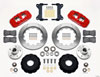 Wilwood 140-13692-r | AERO6 Front Hub Kit 14.00-Red Chevy C-10 60-87 CPP Drop Spindle; 1960-1987 Alternate Image 1