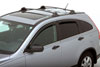 AVS 194655 | 07-11 Honda CR-V Ventvisor In-Channel Front & Rear Window Deflectors 4pc - Smoke; 2007-2011 Alternate Image 2