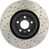 Stoptech 127.33087R | StopTech Audi S4 Sport Drilled/Slotted Rotor, Front Right; 2004-2009 Alternate Image 4