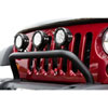 Westin 46-43635 | 2007-2016 Jeep Wrangler/Wrangler Unlimited MAX Tray Bull Bar/Light Bar - Black Wrinkle; 2007-2016 Alternate Image 5