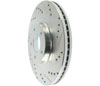 Stoptech 227.42080L | StopTech Infiniti EX37 Select Sport Drilled/Slotted Rotor, Front Left; 2013-2013 Alternate Image 2