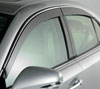 AVS 794025 | 15-17 Toyota Camry Ventvisor Low Profile Deflectors 4pc - Smoke w/Chrome Trim; 2015-2017 Alternate Image 3