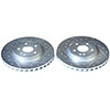 PowerStop ebr1821xpr | Power Stop 17-19 Infiniti QX30 Front Evolution Drilled & Slotted Rotors - Pair Alternate Image 1