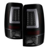 SPYDER 5084156 | Spyder 00-06 GMC Yukon/Yukon XL V2 Light Bar LED Tail Lights - Blk Smoke (ALT-YD-CD00V2-LBLED-BSM); 2000-2006 Alternate Image 2