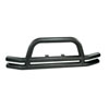 Rugged Ridge 11561.01 | 3-In Dbl Tube Front Bumper Black 76-06 CJ &Jeep Wrangler; 1976-2006 Alternate Image 1