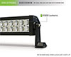 DV8 Offroad b50ce300w3w | Chrome Series 50in Light Bar 300W Flood/Spot 3W LED Alternate Image 3