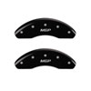 MGP 21190FMGPBK | MGP 2 Caliper Covers Engraved Front MGP Black Finish Silver Characters 2018 Kia Rio; 2018-2018 Alternate Image 3