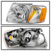 SPYDER 9042621 | xTune 01-03 Ford Explorer Sport 4pc OEM Style Headlights w/Corners - Chrome (HD-JH-FEXP01-ST-C); 2001-2003 Alternate Image 4