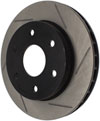 Stoptech 126.66040SL | StopTech GMC Safari Sport Slotted Brake Rotor, Front Left; 2003-2005 Alternate Image 4