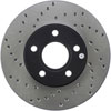 Stoptech 128.61100R | StopTech Volvo C30 Sport Cross Drilled Brake Rotor, Front Right; 2012-2013 Alternate Image 8