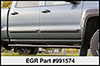 EGR 991574 | Double Cab Front 41.5in Rear 28in Bolt-On Look Body Side Moldings (991574) Alternate Image 6