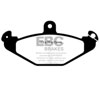 EBC dp4885r | 92-00 Dodge Viper 8.0 Yellowstuff Rear Brake Pads; 1992-2000 Alternate Image 6