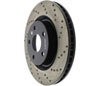 Stoptech 128.62114L | StopTech Pontiac G8 Sport Cross Drilled Brake Rotor, Front Left; 2008-2009 Alternate Image 7