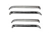 AVS 14088 | 87-91 Ford LTD Crown Victoria Ventshade Front & Rear Window Deflectors 4pc - Stainless; 1987-1991 Alternate Image 1