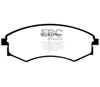 EBC dp41358r | 92-95 Hyundai Elantra 1.6 Yellowstuff Front Brake Pads; 1992-1995 Alternate Image 6