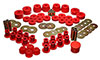 Energy Suspension 5.18101r | 85-92 VW Golf/GTI/Jetta / 72-93 Dodge Ramcharger Red Hyper-flex Master Bushing Set; 1985-1992 Alternate Image 3