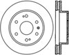 Stoptech 127.66057CR | StopTech Chevrolet Suburban Sport Cryo Drilled/Slotted Rotor, Front Right; 2015-2017 Alternate Image 1