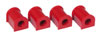 Prothane 7-1156 | 88-94 Chevy Cavalier Rear Sway Bar Bushings - 15mm - Red; 1988-1994 Alternate Image 1