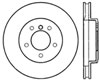 Stoptech 127.34060L | StopTech BMW X5 Sport Drilled/Slotted Rotor, Front Left; 2002-2006 Alternate Image 2