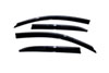 AVS 794010 | 03-07 Honda Accord Ventvisor Low Profile Deflectors 4pc - Smoke w/Chrome Trim; 2003-2007 Alternate Image 1