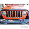 Westin 72-90152 | 2018 Jeep Wrangler JL Wade Platinum Bug Shield - Smoke; 2018-2024 Alternate Image 4