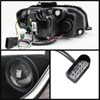 SPYDER 5071934 | Spyder Audi A3 DRL LED Projector Headlights - Black - (PRO-YD-AA306-LTDRL-BK); 2006-2008 Alternate Image 4