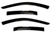 AVS 94194 | 10-18 Ford Taurus Ventvisor Outside Mount Window Deflectors 4pc - Smoke; 2010-2018 Alternate Image 1