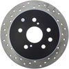 Stoptech 128.44142R | StopTech Lexus IS250 Sport Cross Drilled Brake Rotor, Rear Right; 2006-2015 Alternate Image 4