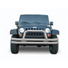 Rampage 8420 | 1976-1983 Jeep CJ5 Double Tube Bumper Front - Stainless; 1976-1983 Alternate Image 1