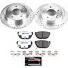 PowerStop k1174-26 | Power Stop 94-98 Nissan 240SX Rear Z26 Street Warrior Brake Kit; 1994-1998 Alternate Image 2