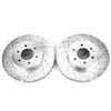 PowerStop ar8755xpr | Power Stop 2003 Dodge Durango Front Evolution Drilled & Slotted Rotors - Pair; 2003-2003 Alternate Image 1