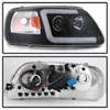 SPYDER 5084538 | Spyder 97-03 Ford F-150 (After 6/1997) Light Bar Projector Headlights - Blk (PRO-YD-FF15097V2-LB-BK); 1997-2003 Alternate Image 8