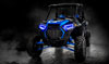 Oracle Lighting 1439-332 | Oracle 14-21 Polaris RZR 900/1000 Turbo Dynamic RGB+A Seq Turn Signal Headlight Halo Kit- ColorSHIFT; 2014-2021 Alternate Image 6