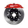 EBC bbk013red1 | Racing 00-07 BMW M3 (E46) Red Apollo-4 Calipers 355mm Rotors Front Big Brake Kit; 2000-2007 Alternate Image 2