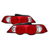 SPYDER 5000385 | Spyder Acura RSX LED Tail Lights - Red Clear - (ALT-YD-ARSX02-LED-RC); 2002-2004 Alternate Image 2