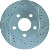 Stoptech 227.62057L | StopTech Buick LeSabre Select Sport Drilled/Slotted Rotor, Front Left; 1998-2005 Alternate Image 1