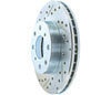 Stoptech 227.40023R | StopTech Honda CRX Select Sport Drilled/Slotted Rotor, Front Right; 1990-1991 Alternate Image 1